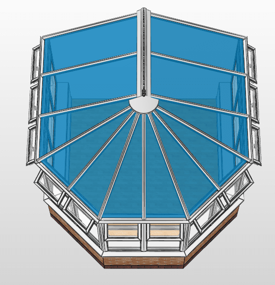 Victorian conservatory roof