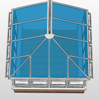 Edwardian conservatory roof kit