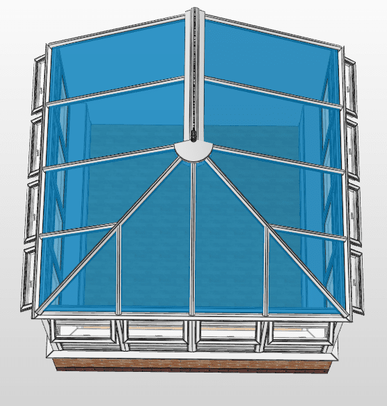 Edwardian conservatory roof kit